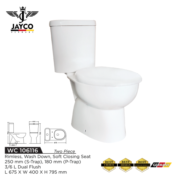 Kloset Duduk Jayco WC 106116