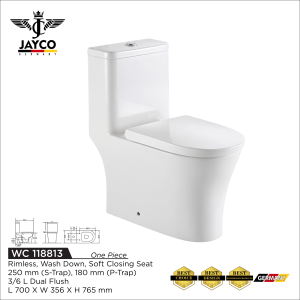 Halaman Utama 3 Kloset Duduk Jayco WC 118813